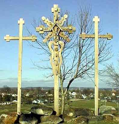 Carved Wooden Crosses
